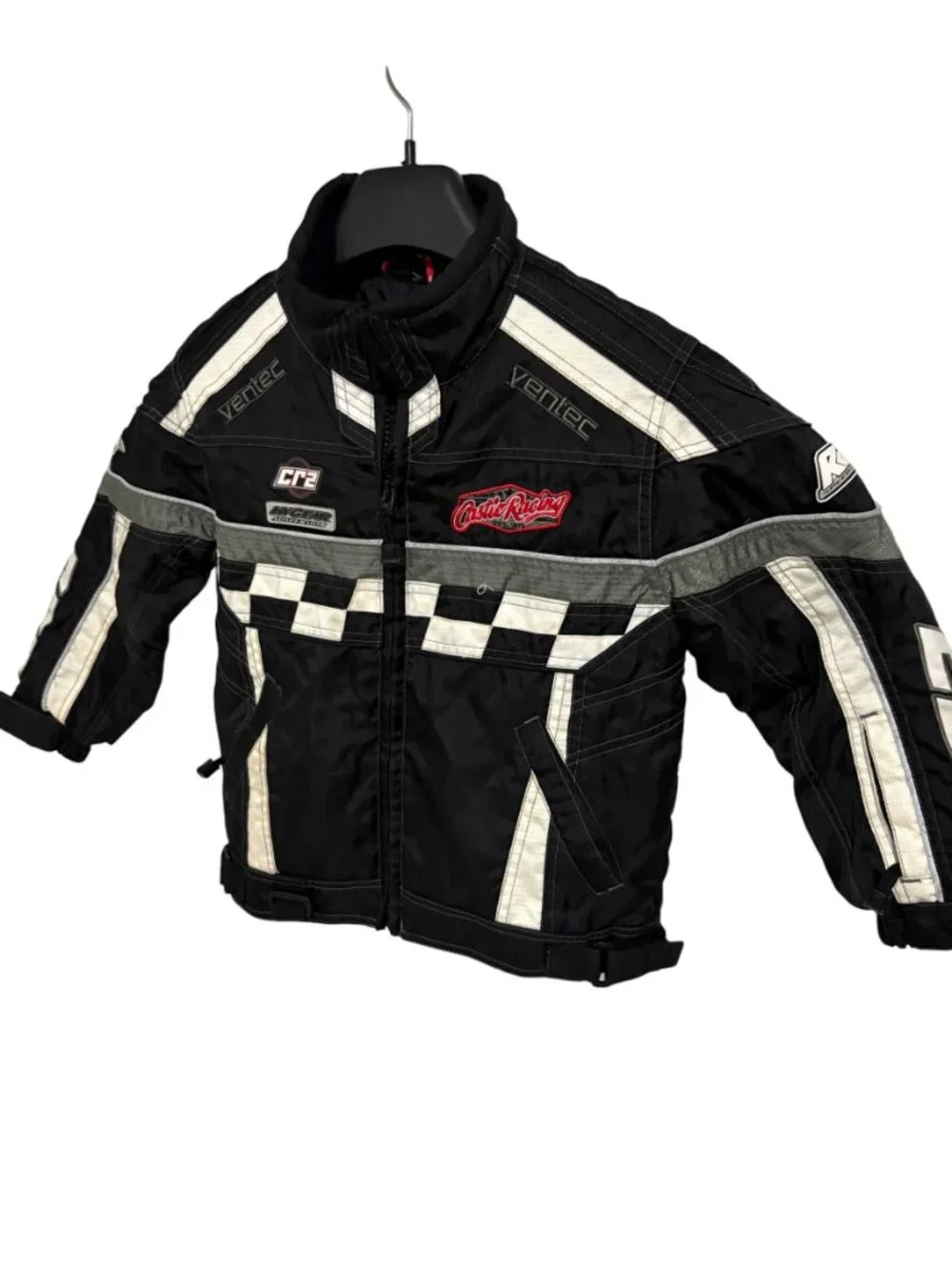 Castle X CR2 Jacket Youth Small Black Racing Snowmobile Winter Coat